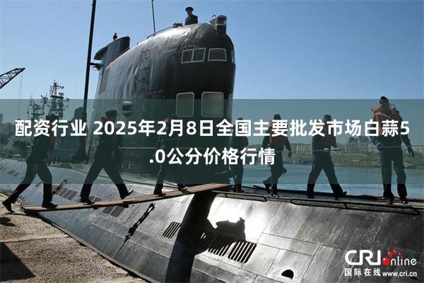 配资行业 2025年2月8日全国主要批发市场白蒜5.0公分价格行情